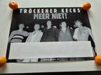 Tröckener Kecks concertposter Meer Niet uit 2001, Verzamelen, Posters, Rechthoekig Liggend, Zo goed als nieuw, Verzenden, Muziek