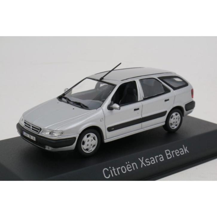 Citroen Xsara Break 1998 Quartz Grijs Model 1/43 Norev, Hobby en Vrije tijd, Modelauto's | 1:43, Nieuw, Auto, Norev, Ophalen of Verzenden