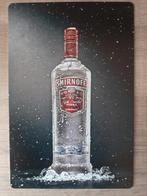 Smirnoff 20x30 cm Reclamebord, Verzamelen, Ophalen of Verzenden, Nieuw, Reclamebord