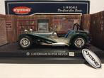 Caterham Super Seven Lotus Super 7 green KYOSHO 1:18 KRD, Ophalen of Verzenden, Zo goed als nieuw, Auto, Kyosho