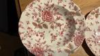 Johnson Brothers chintz rose 2 diepe borden ,1 ontbijt bord, Huis en Inrichting, Keuken | Servies, Gebruikt, Ophalen of Verzenden