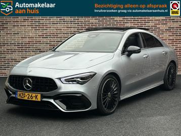 Mercedes-Benz CLA-klasse 200 AMG Line Panorama 360 Sfeer beschikbaar voor biedingen