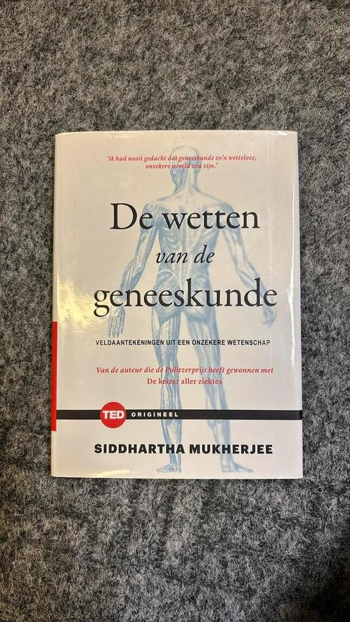 Siddharta Mukherjee - De wetten van de geneeskunde, Boeken, Overige Boeken, Zo goed als nieuw, Ophalen of Verzenden