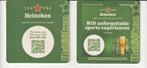 1 - HEINEKEN  BIERBROUWERIJ BIERVILTJE (25447), Verzamelen, Verzenden, Nieuw, Viltje(s), Heineken