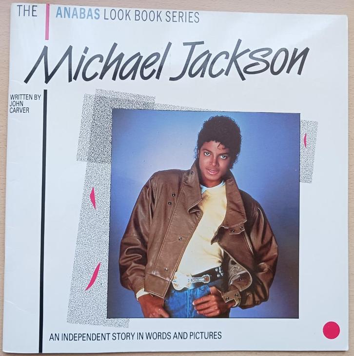 Michael Jackson - The Anabas Look Book Series 1984, Verzamelen, Muziek, Artiesten en Beroemdheden, Zo goed als nieuw, Boek, Tijdschrift of Artikel