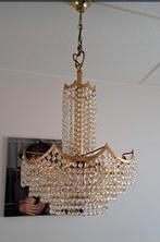Kroonluchter kristallen hanglamp, Huis en Inrichting, Lampen | Kroonluchters, Ophalen, Zo goed als nieuw