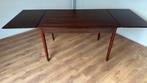 Vintage Uitschuifbare Eettafel Teak Fineer Jaren 50/60, Verzamelen, Retro, Ophalen of Verzenden, Huis en Inrichting