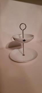 Etagiere met 2 Borden, Ophalen of Verzenden, Zo goed als nieuw