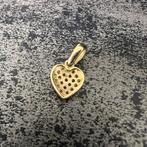 14 karaat gouden hart model hanger kettinghanger, Sieraden, Tassen en Uiterlijk, Kettinghangers, Ophalen of Verzenden, Nieuw, Goud