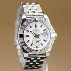 Breitling Galactic 36 A37330 Diamonds, Overige merken, Staal, Gebruikt, Staal