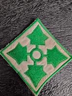 Poison Ivy - Patch - US ARMY - 4th INFANTRY DIVISION - Vietn, Ophalen of Verzenden, Landmacht, Amerika, Embleem of Badge