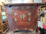 twee antieke oosterse kasten met koperbeslag, Antiek en Kunst, Antiek | Meubels | Kasten, Ophalen