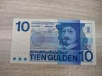 Misdruk biljet 10 gulden Frans Hals, snijteken amper te zien, Postzegels en Munten, Bankbiljetten | Nederland, Ophalen of Verzenden