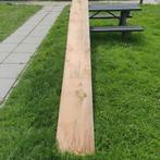 Schaaldeel plank eikenhout 40cm breed 4m lang, Ophalen, Gebruikt, 250 cm of meer, Planken
