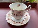 Koffie kop en schotel, Royal Adderley, Ophalen, Gebruikt, Porselein, Kop en/of schotel