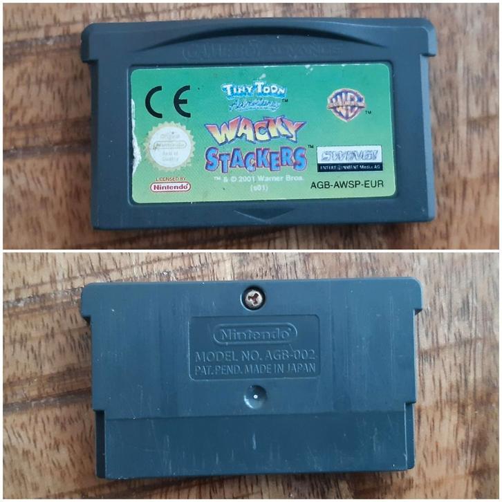 Tiny Toon Adventures Wacky Stackers - GBA, Spelcomputers en Games, Games | Nintendo Game Boy, Ophalen of Verzenden