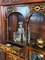 Antieke vitrinekast, bureau, sigarenkast, Ophalen of Verzenden