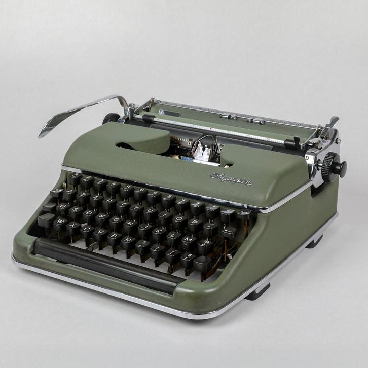 Olympia deluxe SM3 Typewriter, 1950s, Diversen, Typemachines, Gebruikt, Ophalen of Verzenden