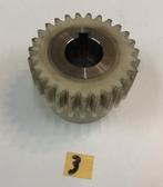 tandwielen kettingwiel lagerwielen nylon wiel kabelrol assen, Ophalen of Verzenden, Gebruikt, Overige typen, 1400 tot 1800 rpm