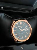 NIEUW PROFUOMO luxe rosegoudkleurig horloge lederen band, Overige merken, Leer, Staal, Verzenden