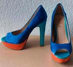 Gekleurde Kleurrijke Pumps | Oranje Blauw Paars | Maat 36, Kleding | Dames, Schoenen, Pumps, Overige kleuren, Ophalen of Verzenden