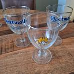 Bierglazen Westmalle & Grimbergen - Set van 3, Ophalen of Verzenden, Zo goed als nieuw, Glas of Glazen, Overige merken
