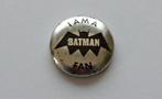 Batman Fan Button - Speldje - zilver - 1966, Verzamelen, Verzenden, Zo goed als nieuw, Overige typen