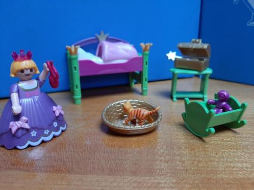 Sprookjes kasteel huis 6852 prinses slaapkamer bed, Kinderen en Baby's, Speelgoed | Playmobil, Zo goed als nieuw, Ophalen of Verzenden