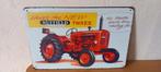Blikken Bord Nuffield Tractor 20x30 cm, Ophalen of Verzenden