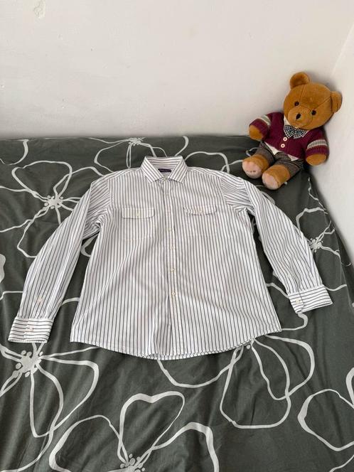Nieuw Ralph Lauren Purple Label overhemd, Kleding | Heren, Overhemden, Zo goed als nieuw, Halswijdte 43/44 (XL), Wit, Ophalen of Verzenden