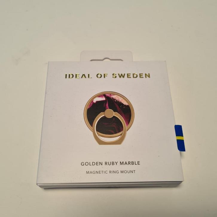 Ideal of Sweden Magnetische Ring Houder iPhone | Golden Ruby, Telecommunicatie, Mobiele telefoons | Hoesjes en Frontjes | Apple iPhone