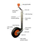 Neuswiel KARTT Premium 48mm met Turn-Lock systeem, Caravans en Kamperen, Verzenden, Nieuw, Kartt, NB