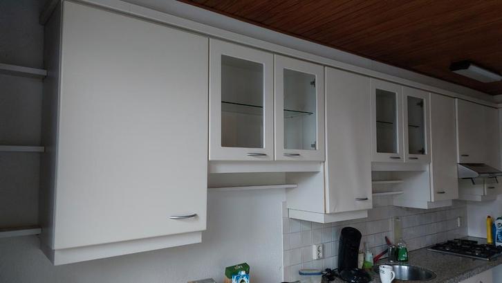 Diverse keukenkasten, Huis en Inrichting, Keuken | Keukenelementen, Gebruikt, 100 tot 150 cm, 100 tot 150 cm, 25 tot 50 cm, Wit