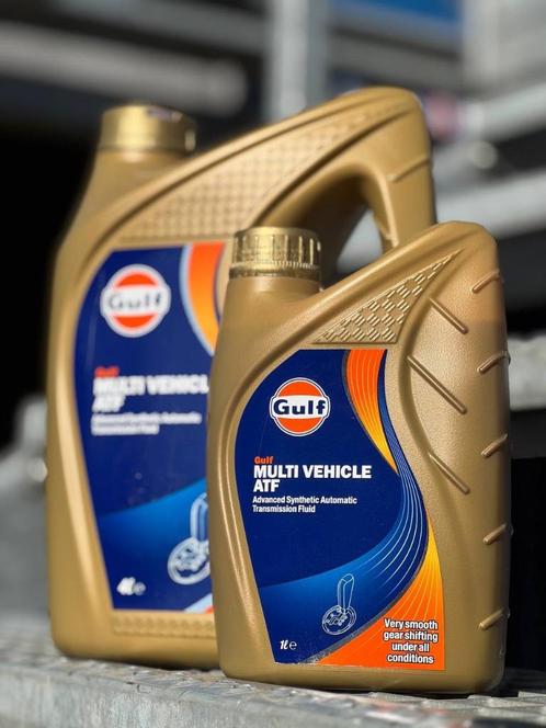 GULF MULTI VEHICLE ATF automatische versnellingsbakolie 1-4L, Auto diversen, Onderhoudsmiddelen, Ophalen of Verzenden