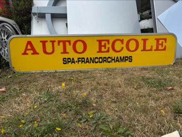 Lichtbak auto ecole Francorchamps beschikbaar voor biedingen