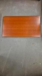 Vintage draaiplateau teak, voor TV of monitor. 70x39 cm