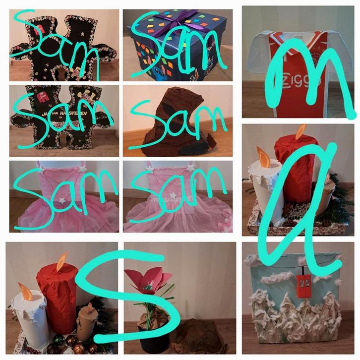 Surprise Hulp sint ! Creatieve surprises op maat gemaakt, Hobby en Vrije tijd, Knutselen, Nieuw, Knutselwerk, Ophalen of Verzenden