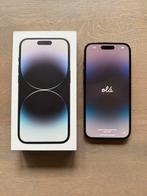 Zwarte Iphone 14 PRO 256 GB, Telecommunicatie, Mobiele telefoons | Apple iPhone, Ophalen of Verzenden, Zo goed als nieuw, Zwart