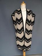 GERRY WEBER maat 42, mouwloos vest met wol en mohair., Zwart, Maat 42/44 (L), Ophalen of Verzenden, Zo goed als nieuw