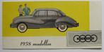 Folder Auto Union en DKW uit 1958, Gelezen, Verzenden, Overige merken, Diverse schrijvers