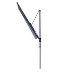 Sun Wave Parasol 300 cm | Madison | Ecru, Nieuw, Muurparasol, Kantelbaar, 2 tot 3 meter