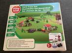 Houten treinbaan set Playtive boerderij, Ophalen, Zo goed als nieuw
