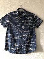 maat m - overhemd van cedar wood state - blauw / wit geprint, Kleding | Heren, Overhemden, Cedar Wood State, Blauw, Ophalen of Verzenden