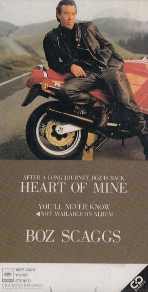 Boz Scaggs – Heart Of Mine Japanse Snap Pack Cd singel 3", Cd's en Dvd's, Cd's | Rock, Zo goed als nieuw, Poprock, Ophalen of Verzenden