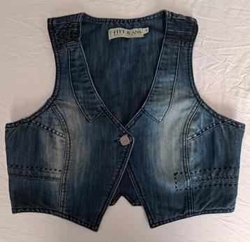 Spijker gilet Miss Etam kort model maat 40 beschikbaar voor biedingen
