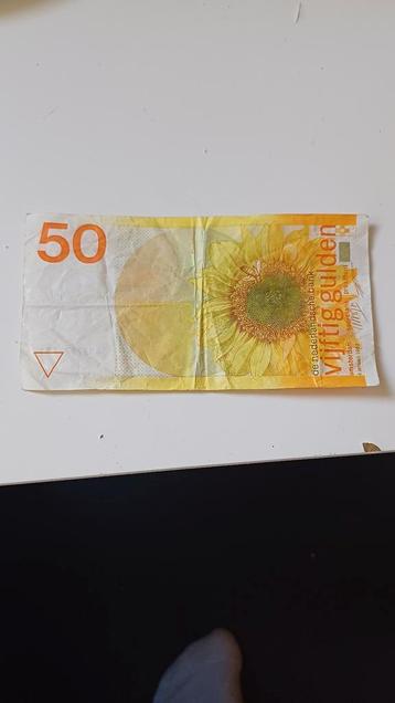 50 gulden biljet beschikbaar voor biedingen