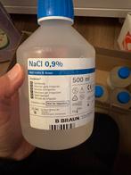 NaCl 0,9% spoelvloeistof van B. Braun (500 ml)., Diversen, Verpleegmiddelen, Ophalen, Nieuw