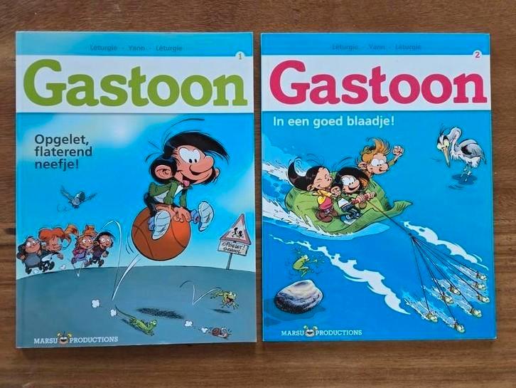 Gastoon  deel 1 en 2   Idefix en de onverzettelijken, Boeken, Stripboeken, Nieuw, Meerdere stripboeken, Ophalen of Verzenden