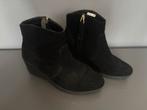 Chelsea boots, lage zwarte suède laarsjes Crocs W8,5 mt. 39, ., Zwart, Lage of Enkellaarzen, Crocs