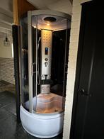 Douchecabine met Schuifdeuren & Verlichting, Ophalen, Zo goed als nieuw, Met douche